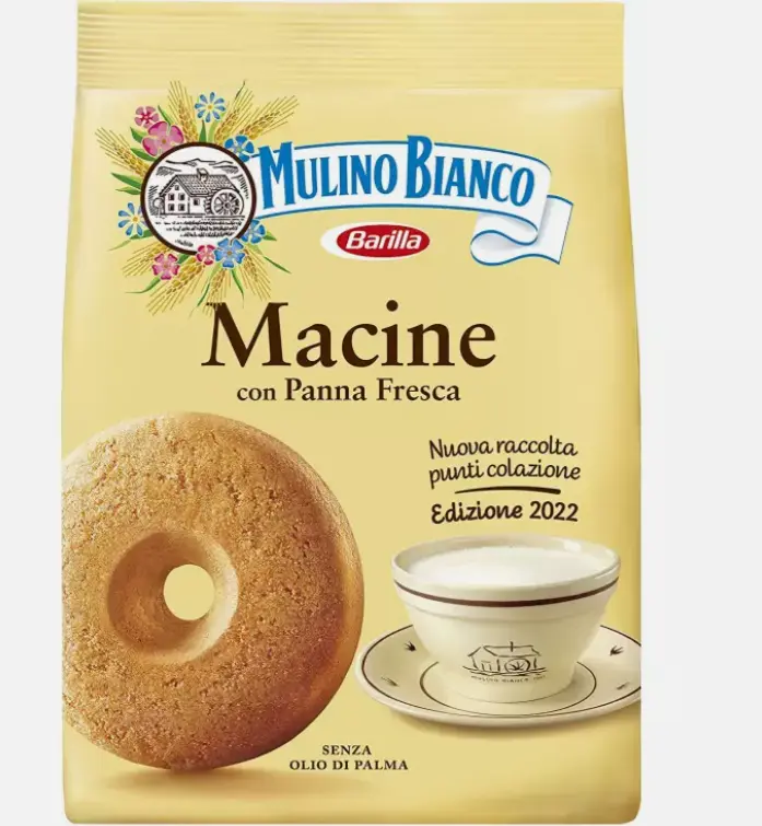 6pack x Mulino Bianco Biscuits Macine 800 g Italy Biscuits Cookies Cake Brioche