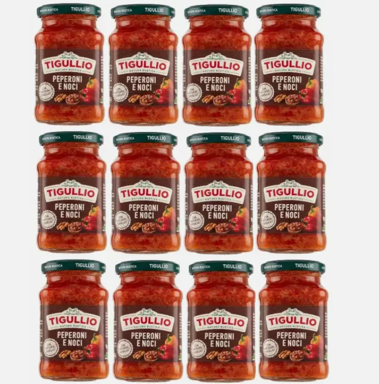 Star Tigullio GranPesto Pesto Peperoni e Noci, Pepper and Walnuts 12 x 190 g