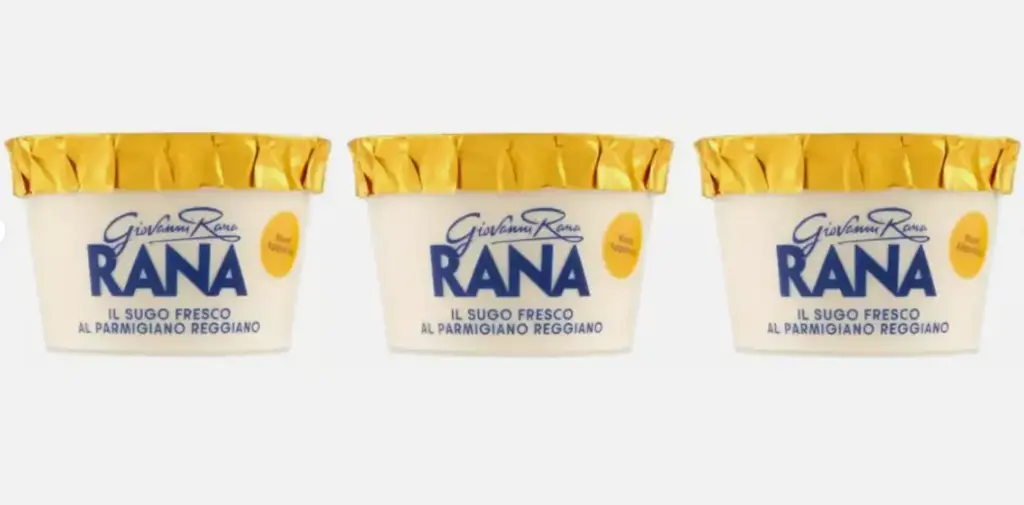3 x Giovanni Rana Sugo Fresco Parmigiano Regg.Fresh Parmesan Cheese Sauce 150gr