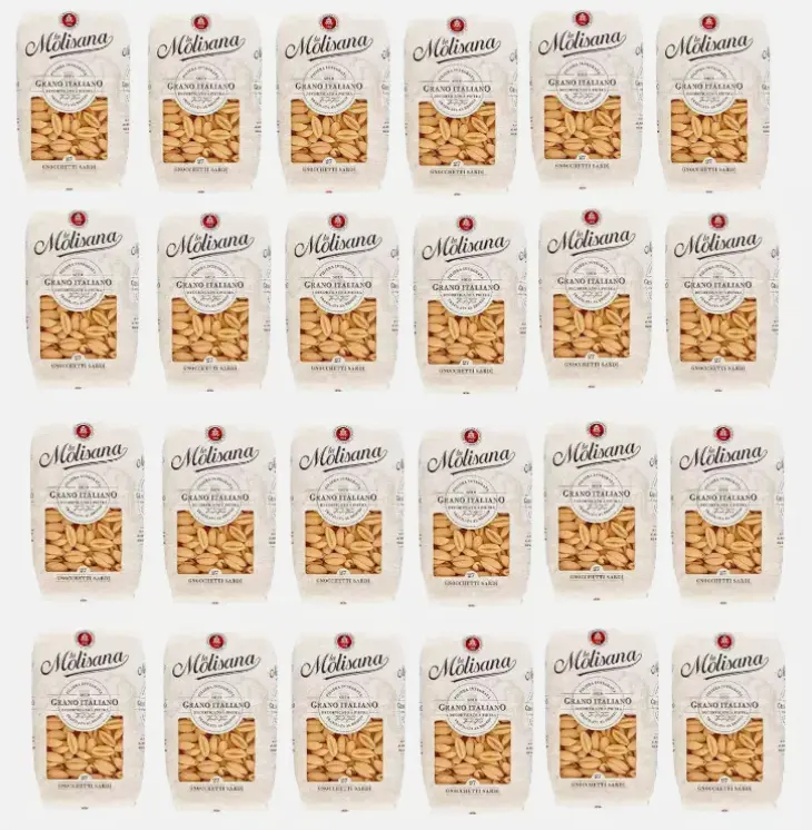 24 x La Molisana Gnocchetti Sardi N.27 bronze drawn pasta,500gr