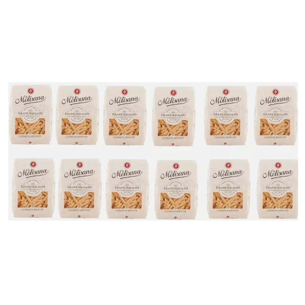 12 x La Molisana Casarecce Molisane N.29 bronze drawn pasta,500gr