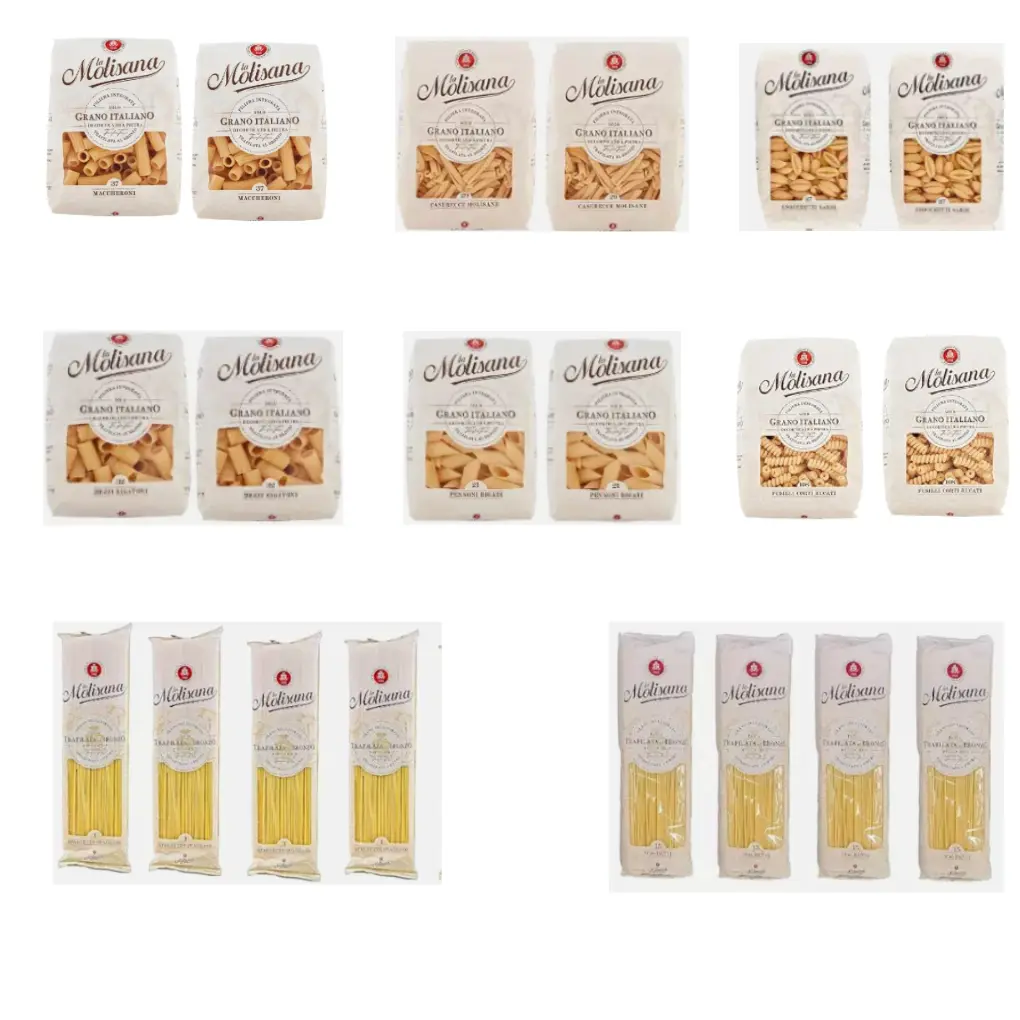 LA MOLISANA PASTA BOX PANTRY-PACK OF 20' MIXED-SPECIALITY ITALIAN-20 X 500GR