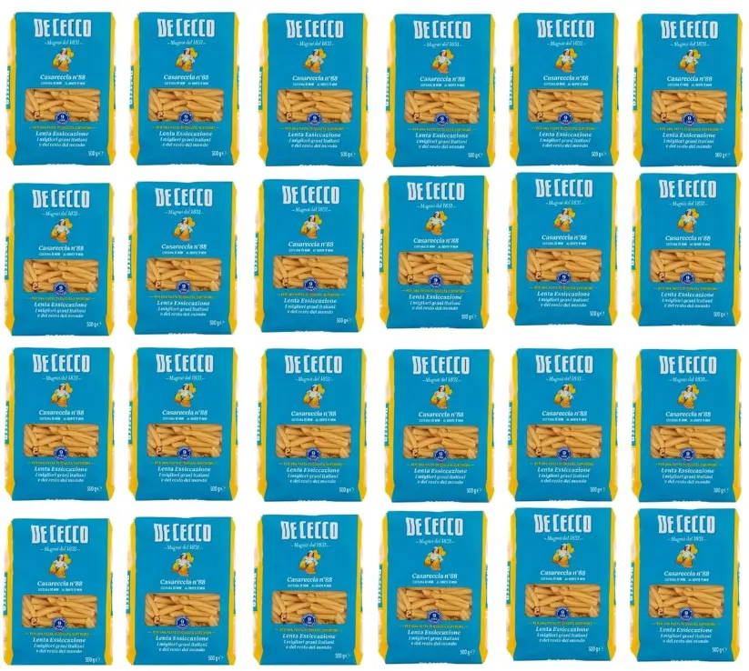  De Cecco Casareccia N°88, 100% Italian Pasta Pasta, 24 x 500 g 