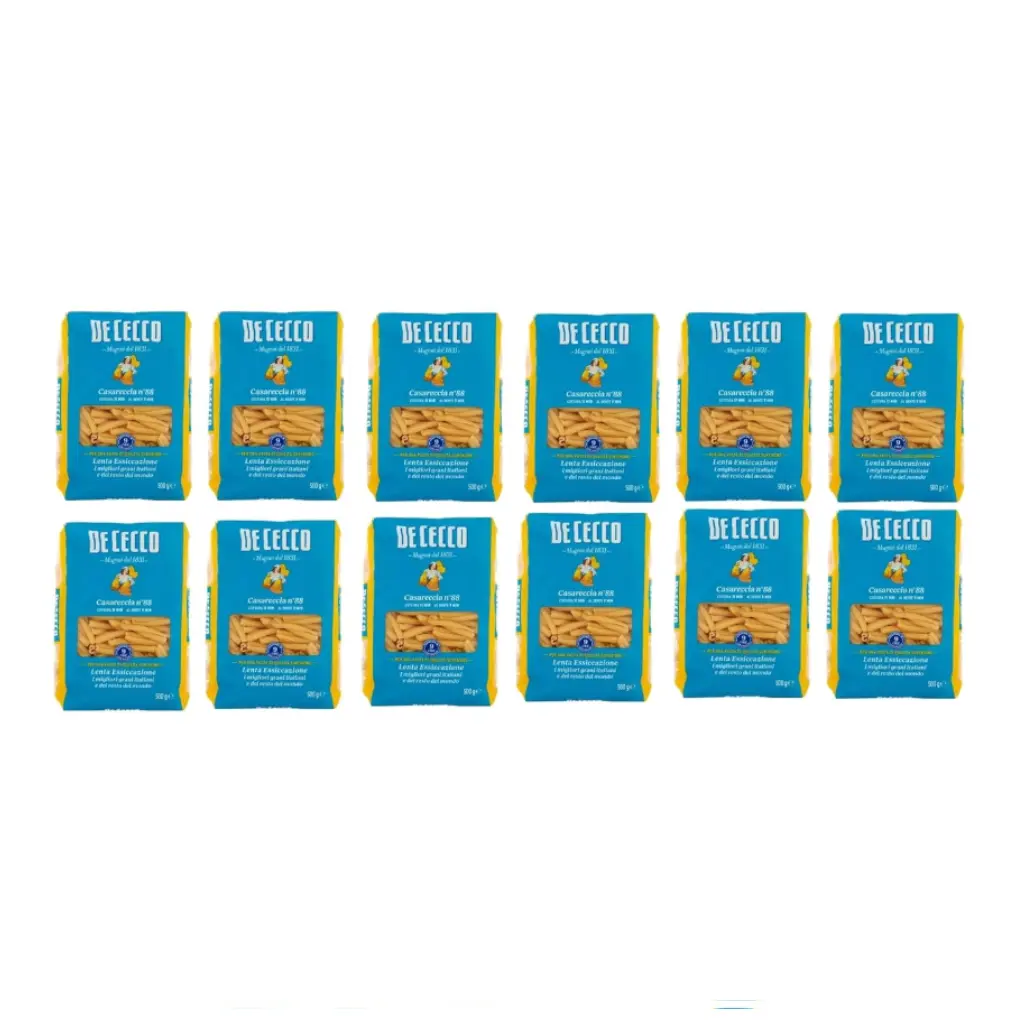 De Cecco Casareccia N°88, 100% Italian Pasta Pasta, 12 x 500 g 