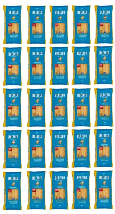  De Cecco Pasta Mafaldine n. 2 100% Italian Pasta-pack of 24 x 500 g