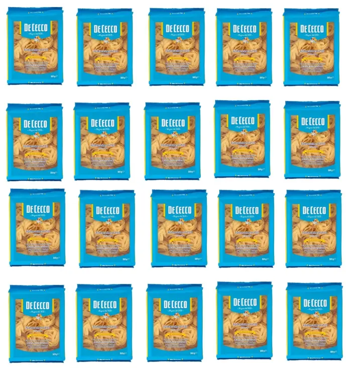De Cecco Le Specialità Fettuccine N°233, 100% Italian Pasta,pack of 20 x 500 g