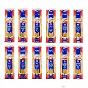 Divella Bucatini No. 6 Pasta | 6 Packs x 500g | 100% Italian Durum Wheat Semolina | Thick Long Pasta with Hollow Center | Cooks in 7 Minutes | Ideal for Amatriciana & Rich Sauces
