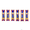 Divella Bucatini No. 6 Pasta | 6 Packs x 500g | 100% Italian Durum Wheat Semolina | Thick Long Pasta with Hollow Center | Cooks in 7 Minutes | Ideal for Amatriciana & Rich Sauces