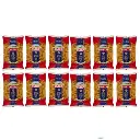 Divella Rigatoni No. 17 Pasta | 6 Packs x 500g | 100% Italian Durum Wheat Semolina | Large Ridged Tube Pasta | Cooks in 9 Minutes | Ideal for Baked Dishes & Hearty Sauce