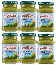 Star Tigullio GranPesto alla Genovese with Fresh Basil, Creamy Italian Pesto Sauce, 6 x 190g Jars – Ready-to-Use Pasta Sauce, Traditional Ligurian Recipe