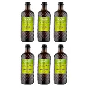 Carapelli Oro 100% Italian Extra Virgin Olive Oil, 6 x 1L Bottles – Cold Extracted EVOO, Rich and Fruity Flavour, Premium Olive Oil for Cooking and Seasoning