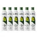 Extra Virgin Olive Oil Spray 6 x 200ml – 100% Italian, Cold Extracted, Light Spray, 100% Natural, 100% Light, 100% Easy – Save Up to 90% of Oil