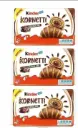 Kinder Cornetti Cioccolato, Confezione da 3 Pacchi, 252 g, 6 Cornetti per Pacco