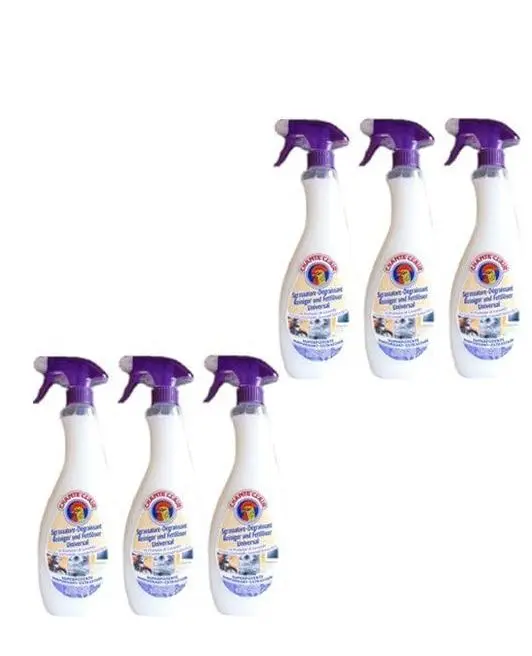 6x Chante Clair Lavanda 'Sgrassatore universale' Superpotente, 750ml
