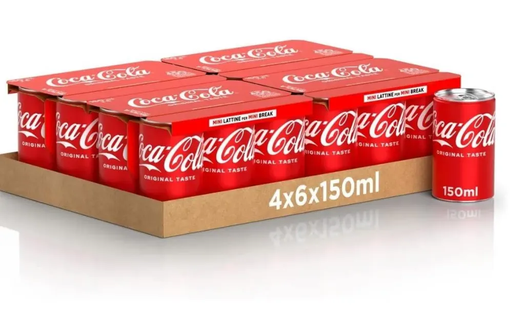 48x Coca Cola original mini dosen kohlensäurehaltiges Getränk 150ml Softdrink