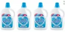 4x Felce Azzurra Mon Amour Weichspüler Blu Mare – Unverwechselbarer Duft, Weiche Wäsche – 60 Wäschen – 3L