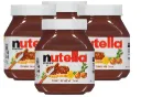 Nutella Cioccolato Nocciola Spalmabile con Cacao, confezione da 4, 4 x 750 g