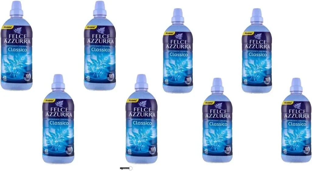 8 X PAGLIERI Felce Azzurra Ammorbidente Concentrato Profumato Classico 600 ml