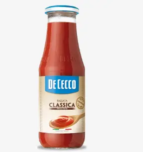 PASSATA DI POMODORO BTG GR 700 CLASSICA DE CECCO