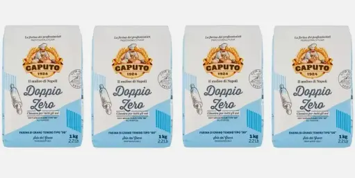 4 x Caputo - Flour Type 00 - Soft Wheat Flour Ideal for pizza napolitan-1 kg
