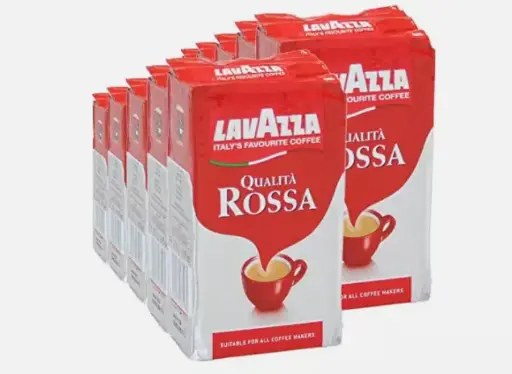 10x Lavazza Quality Rossa 250 g italian coffee