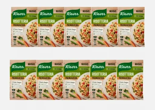 10x Knorr Risotto Primavera Rice Spring 175 g 100% Italian Ready Meals
