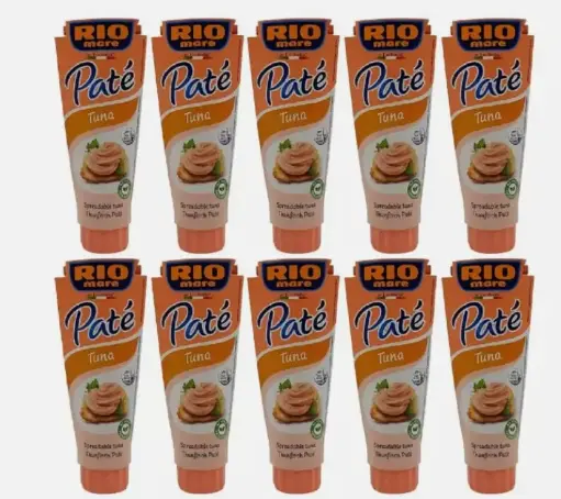 Rio Mare Patè Tonno Tuna Cream 100 g Spread Spreadable Pack of 10