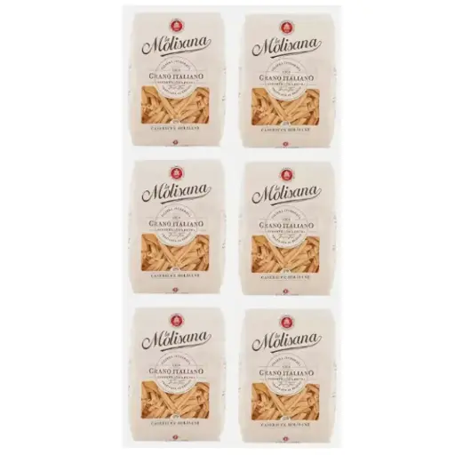 6 x La Molisana Casarecce Molisane N.29 bronze drawn pasta,500gr