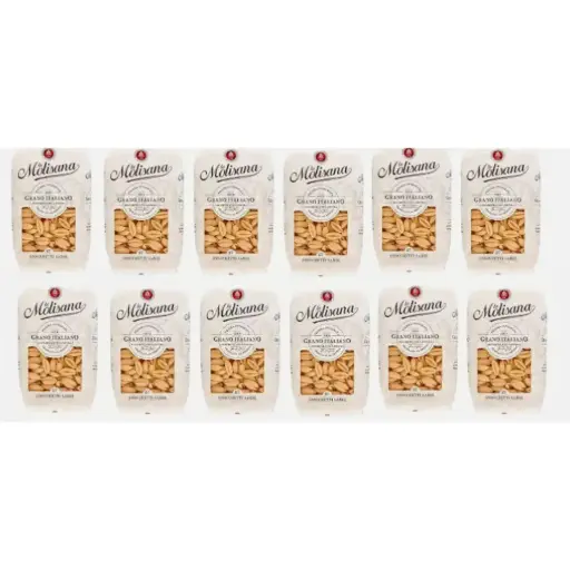 12 x La Molisana Gnocchetti Sardi N.27 bronze drawn pasta,500gr