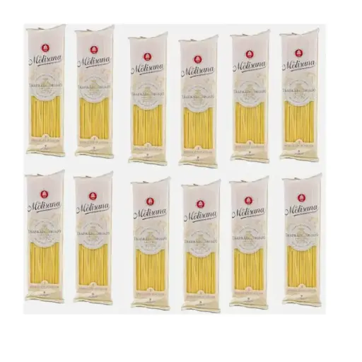 La Molisana Spaghetto Quadrato N. 1 bronze drawn pasta 500gr,pack of 12