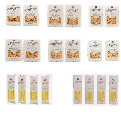 LA MOLISANA PASTA BOX PANTRY-PACK OF 20' MIXED-SPECIALITY ITALIAN-20 X 500GR