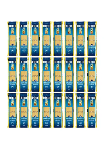 DE CECCO LINGUINE N°7 Pack of 24 (24 x 500 g) SPECIALITY ITALIAN