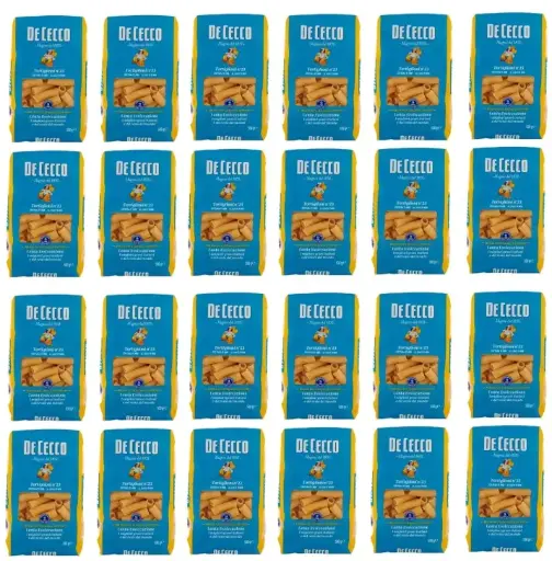  De Cecco Tortiglioni N°23, 100% Italian Pasta Pasta, 24 x 500 g