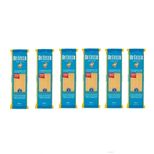 De Cecco Vermicelli N°170 100% Italian Pasta Noodles 6 x 500 g