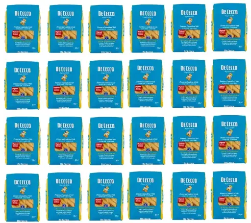  De Cecco Penne a Candela N°340, 100% Italian Pasta Pasta, 24 x 500 g