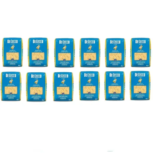 De Cecco Pasta Farfalle n. 93 100% Italian Pasta-pack of 12 x 500 g