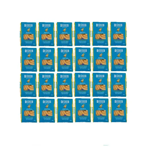 Pasta De Cecco 100% Italian Rigatoni N°24-pack of 24 x 500g