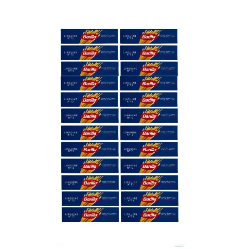 Barilla Linguine No. 13 – Authentic Italian Pasta, 100% Durum Wheat Semolina, 500g Pack, Pack of 24 – Non-GMO, Al Dente Texture, Imported from Italy