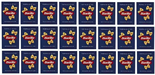 Barilla Farfalle No. 265 | Authentic Italian Pasta | 24 Packs x 500g | Made from 100% Durum Wheat Semolina | Cooks in 11 Minutes | Ideal for Salads & Light Sauces 