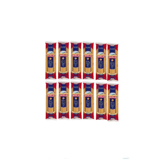 Divella Pasta 100% Italian Linguine N° 14 – Semolina Wheat Pasta, Cooks in 8 Minutes, 6 x 500g Pack