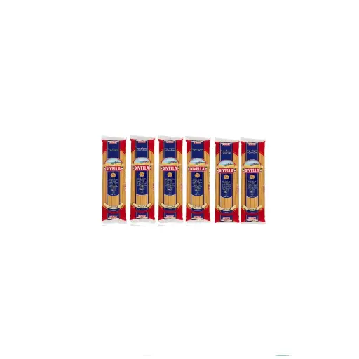 Divella Pasta 100% Italian Linguine N° 14 – Semolina Wheat Pasta, Cooks in 8 Minutes, 6 x 500g Pack