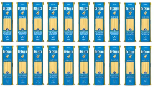 20x Pasta De Cecco 100% Italienisch Spaghetti n. 12 Nudeln 500g
